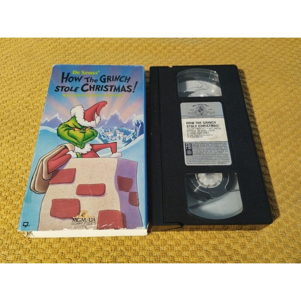 VHS Dr. Seuss How Grinch Stole Christmas